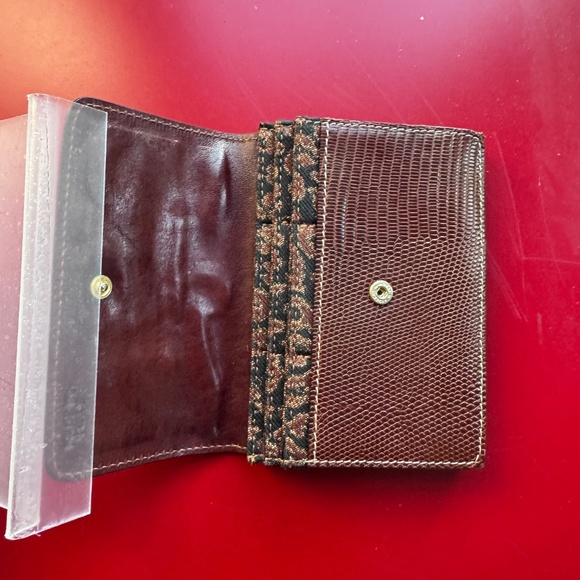 Dolce & Gabbana Monogram Brown Wallet with Dustbag Like New - Picture 3 of 10